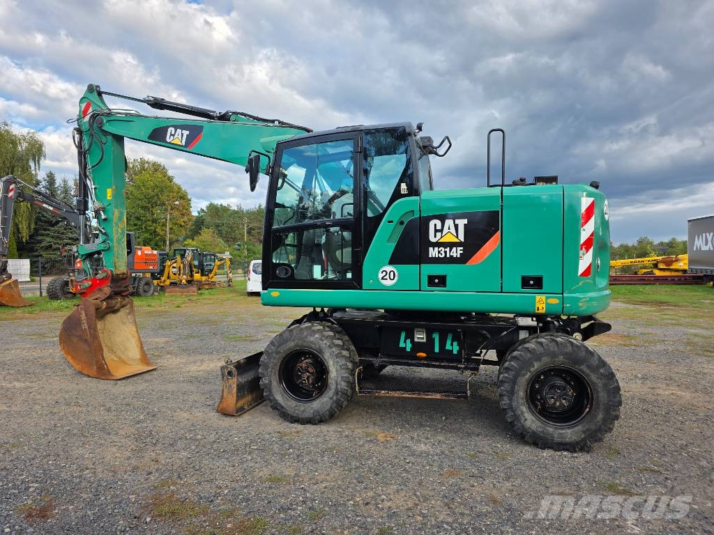 CAT M 314 Колёсные экскаваторы