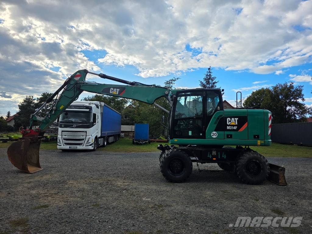 CAT M 314 Колёсные экскаваторы