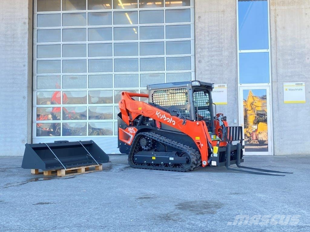 Kubota SVL75-3 CHFW Deltalader KLIMA HighFlow Neu Skid steer mini nakladalci