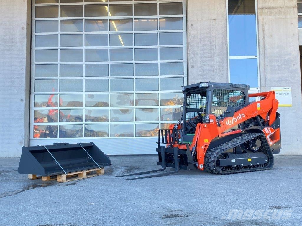 Kubota SVL75-3 CHFW Deltalader KLIMA HighFlow Neu Skid steer mini nakladalci
