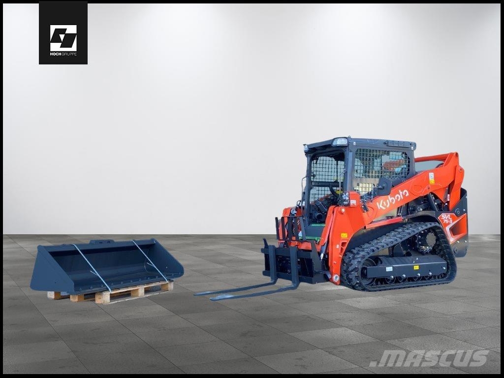 Kubota SVL75-3 CHFW Deltalader KLIMA HighFlow Neu Skid steer mini nakladalci