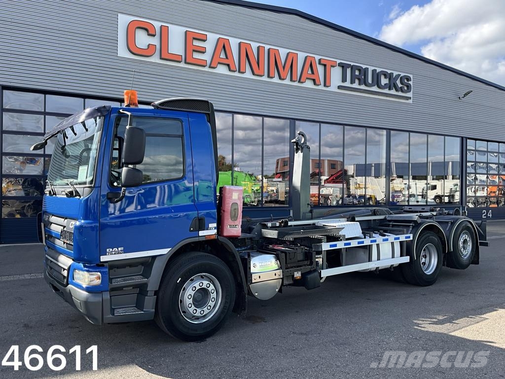DAF FAN 75 CF 250 VDL haakarmsysteem شاحنات الرافعات الخطافية