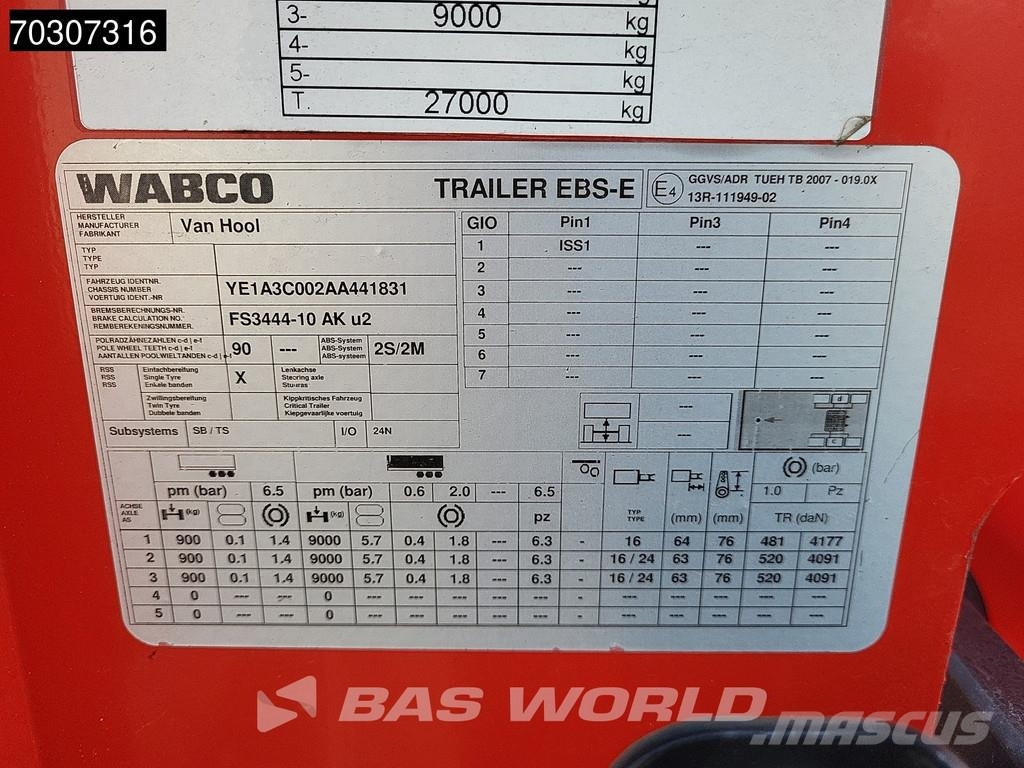 Van Hool 20ft Containerauflieger