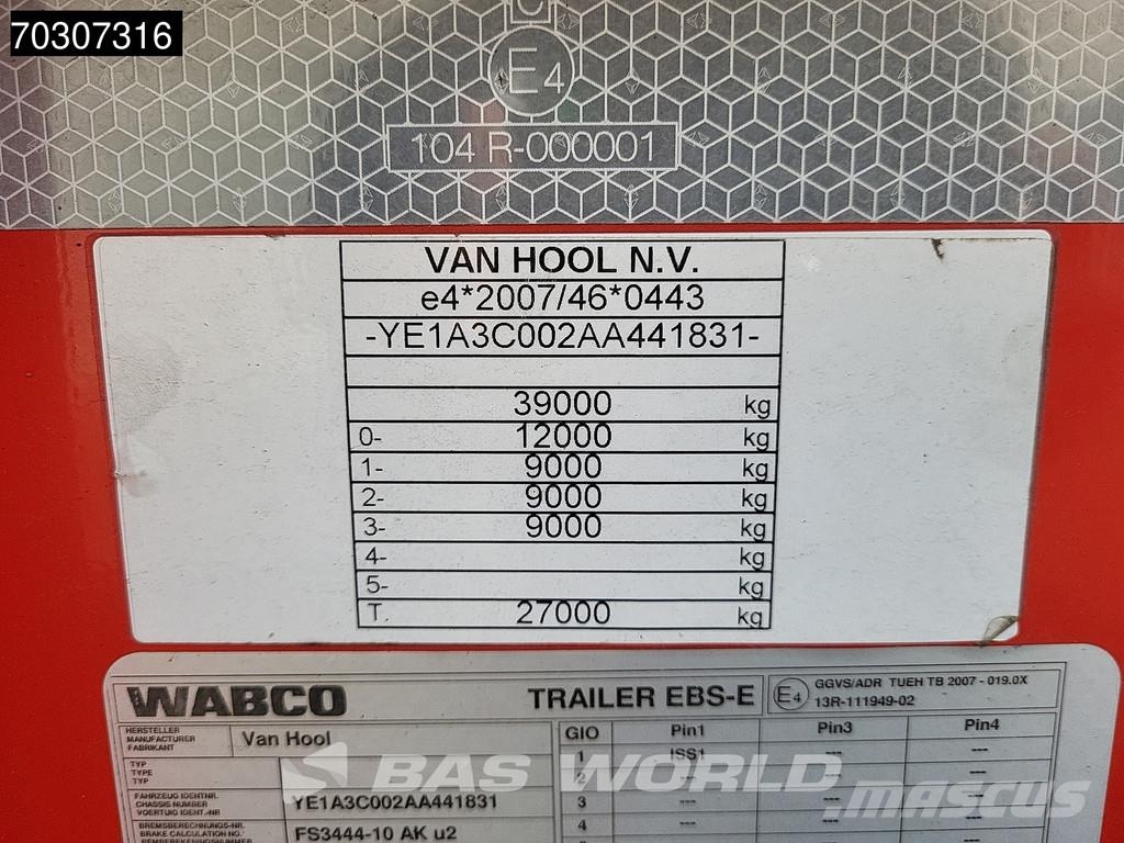 Van Hool 20ft Containerauflieger