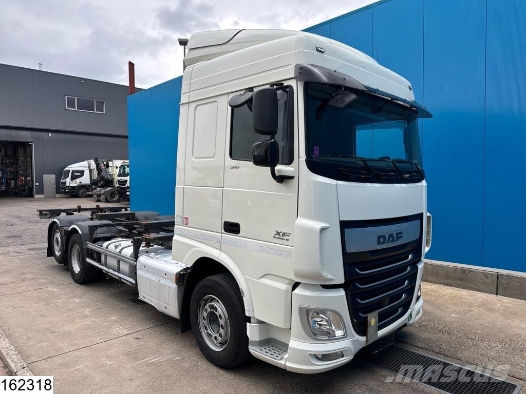 DAF XF 510 6x2, EURO 6, Retarder, Standairco, BDF شاحنات قابلة للفك
