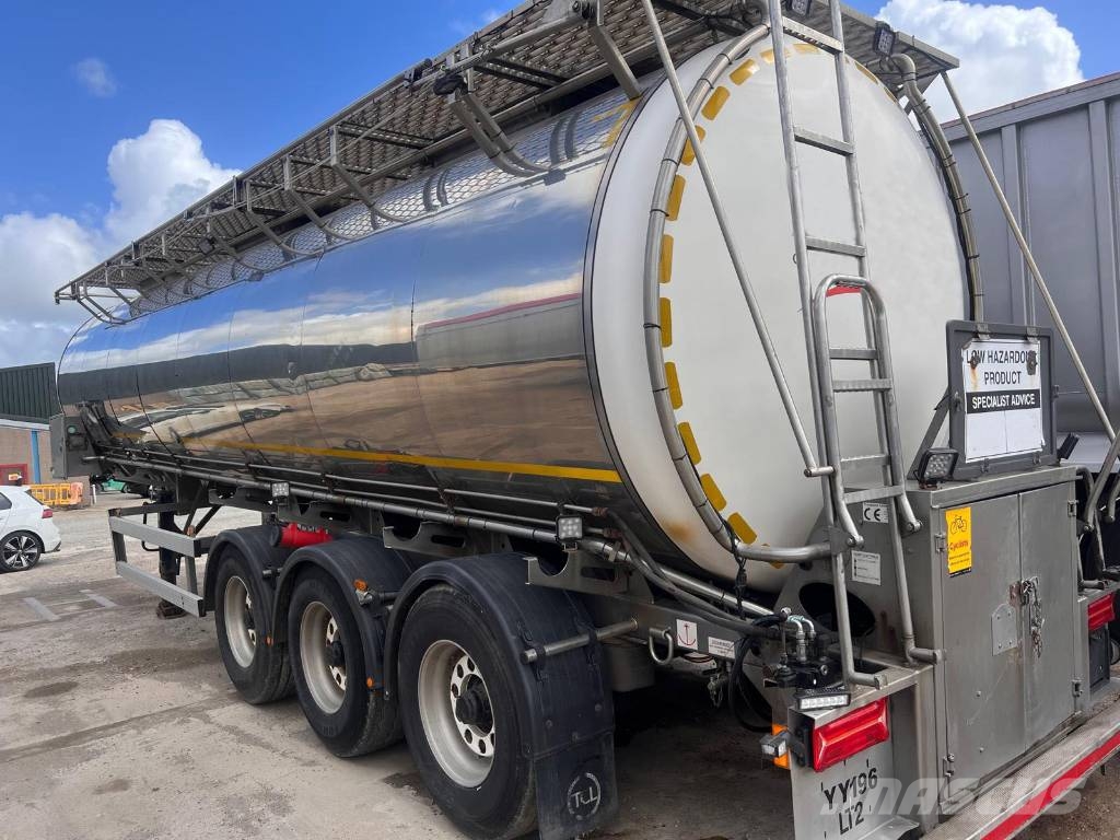 Crossland 35000 Litre Stainless Steel Tanker 316 Food Grade Tsisternhaagised