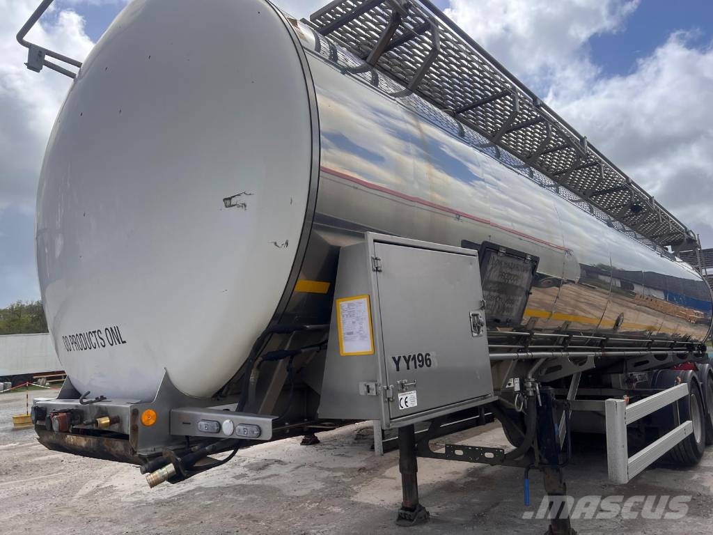 Crossland 35000 Litre Stainless Steel Tanker 316 Food Grade Tsisternhaagised