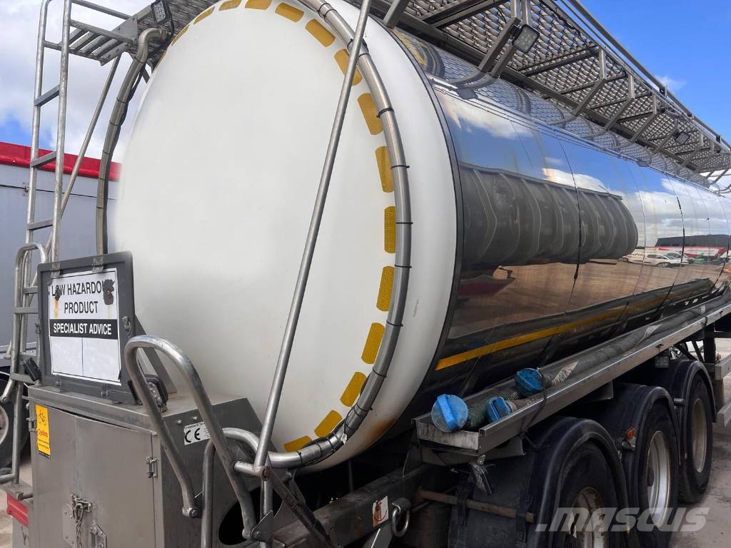 Crossland 35000 Litre Stainless Steel Tanker 316 Food Grade Tsisternhaagised