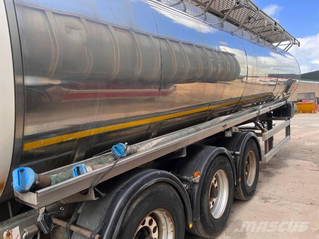 Crossland 35000 Litre Stainless Steel Tanker 316 Food Grade Tsisternhaagised
