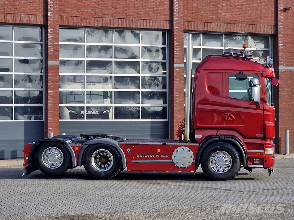 Scania R620-V8 Lowroof 6x2*4 - Custom exterior - PTO/Hydr 트랙터 유닛