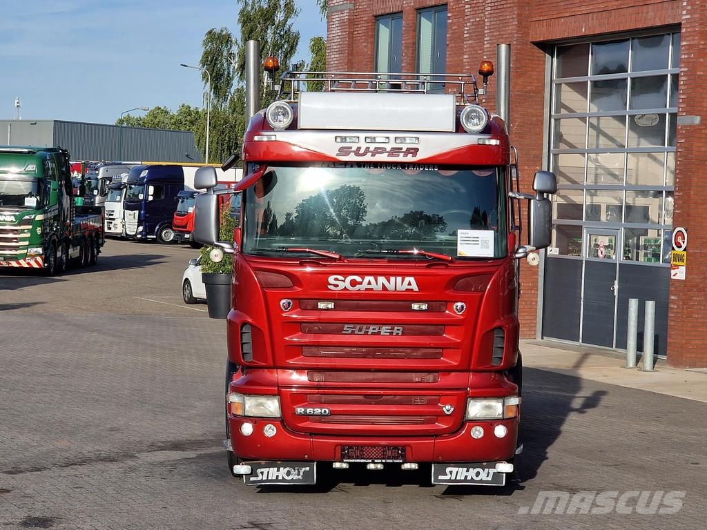 Scania R620-V8 Lowroof 6x2*4 - Custom exterior - PTO/Hydr 트랙터 유닛