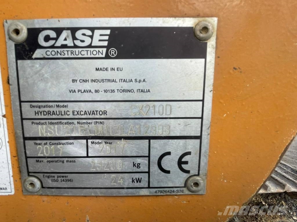 CASE CX 210 D Raupenbagger