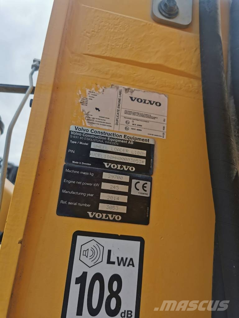 Volvo L 180 H Rataslaadurid
