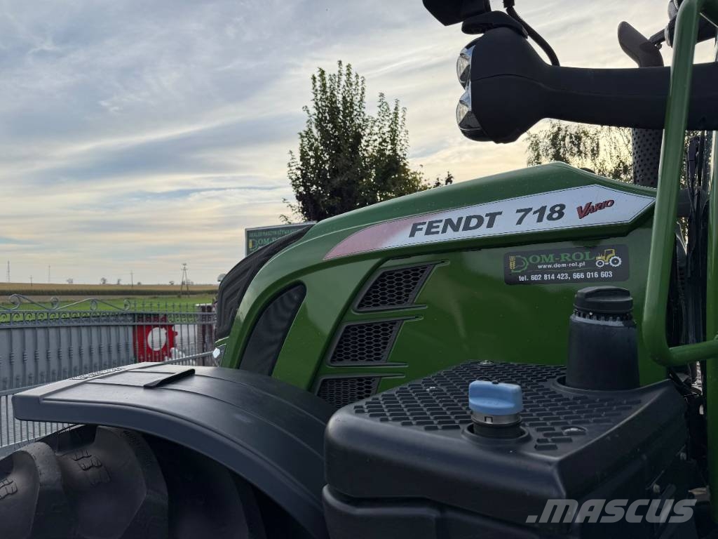 Fendt 718 Vario TMS Ciągniki rolnicze