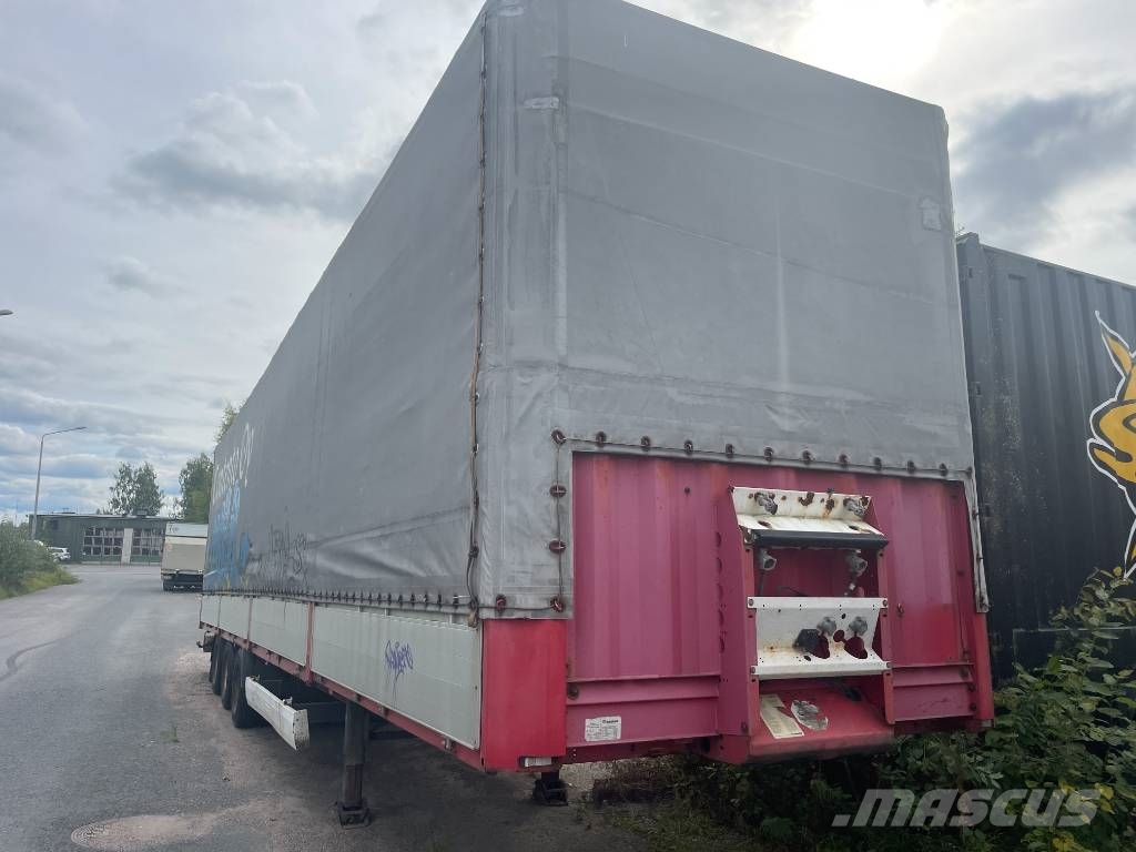 Krone SDP27-M2 Perdeli yari çekiciler
