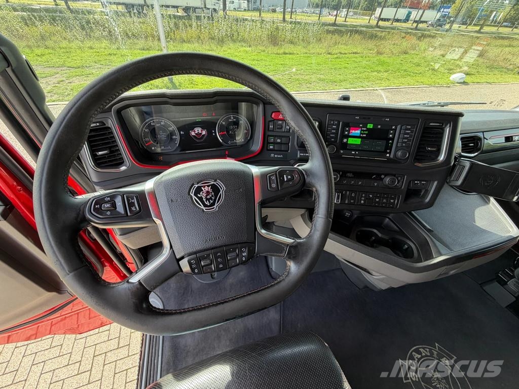 Scania S650 V8 Chassis 4.35 WB Retarder Full Air Euro 6D Chassis Cab trucks