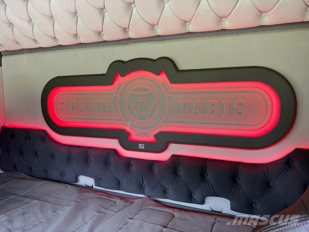 Scania S650 V8 Chassis 4.35 WB Retarder Full Air Euro 6D Chassis Cab trucks