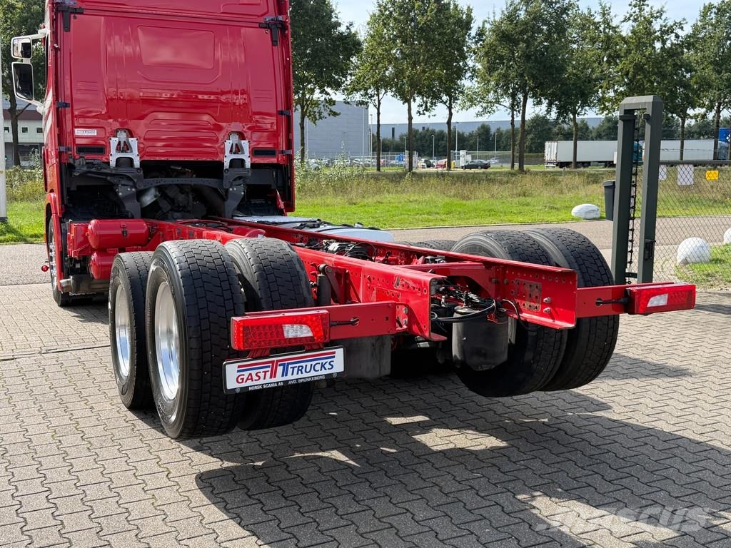 Scania S650 V8 Chassis 4.35 WB Retarder Full Air Euro 6D Chassis Cab trucks