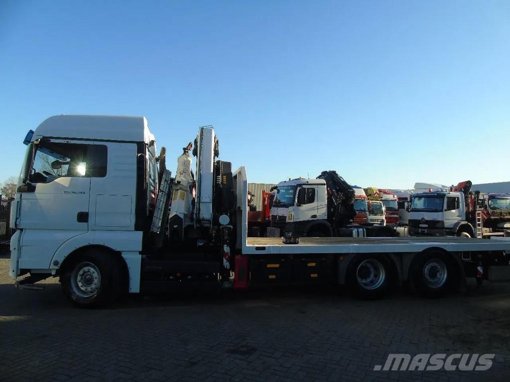 MAN TGX 26.440 + FASSI 455A.2.26 + EURO 6 + 6X2 + REM Polovne dizalice za sve terene
