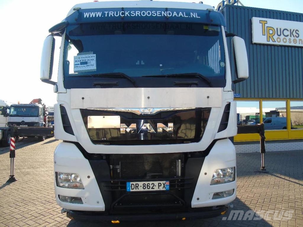 MAN TGX 26.440 + FASSI 455A.2.26 + EURO 6 + 6X2 + REM Univerzálne terénne žeriavy