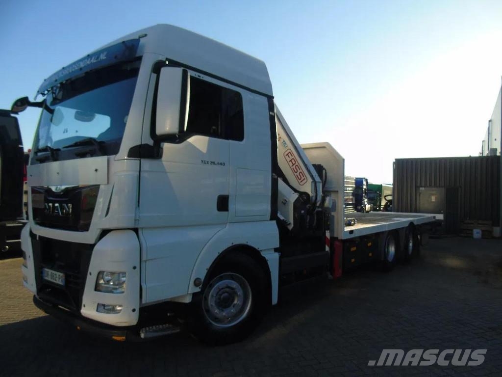 MAN TGX 26.440 + FASSI 455A.2.26 + EURO 6 + 6X2 + REM Polovne dizalice za sve terene