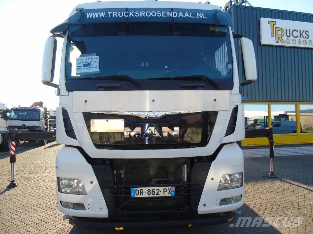 MAN TGX 26.440 + FASSI 455A.2.26 + EURO 6 + 6X2 + REM Polovne dizalice za sve terene