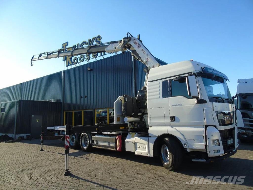 MAN TGX 26.440 + FASSI 455A.2.26 + EURO 6 + 6X2 + REM Polovne dizalice za sve terene