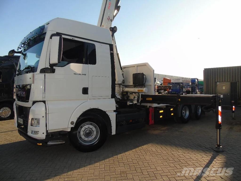 MAN TGX 26.440 + FASSI 455A.2.26 + EURO 6 + 6X2 + REM Polovne dizalice za sve terene