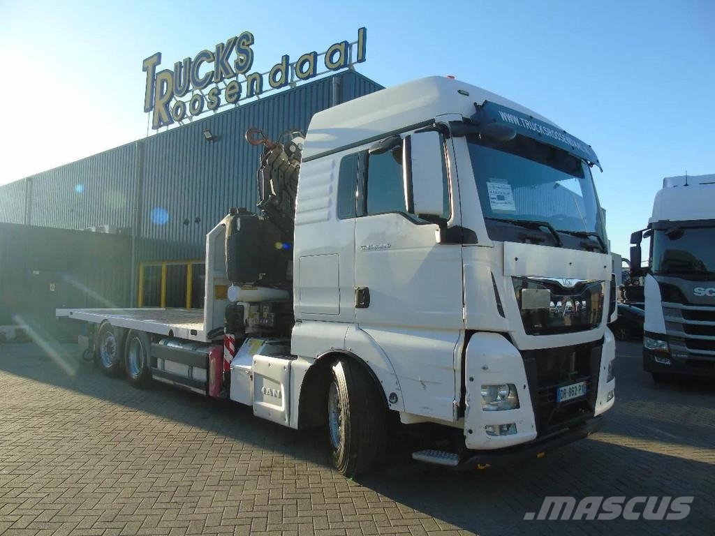 MAN TGX 26.440 + FASSI 455A.2.26 + EURO 6 + 6X2 + REM Polovne dizalice za sve terene