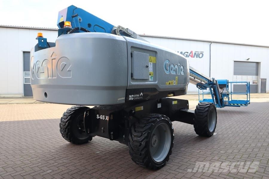 Genie S65XC Valid inspection, *Guarantee! Diesel, 4x4 Dr Teleskopik personel platformları