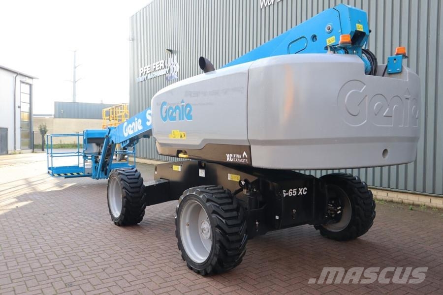 Genie S65XC Valid inspection, *Guarantee! Diesel, 4x4 Dr Teleskopik personel platformları