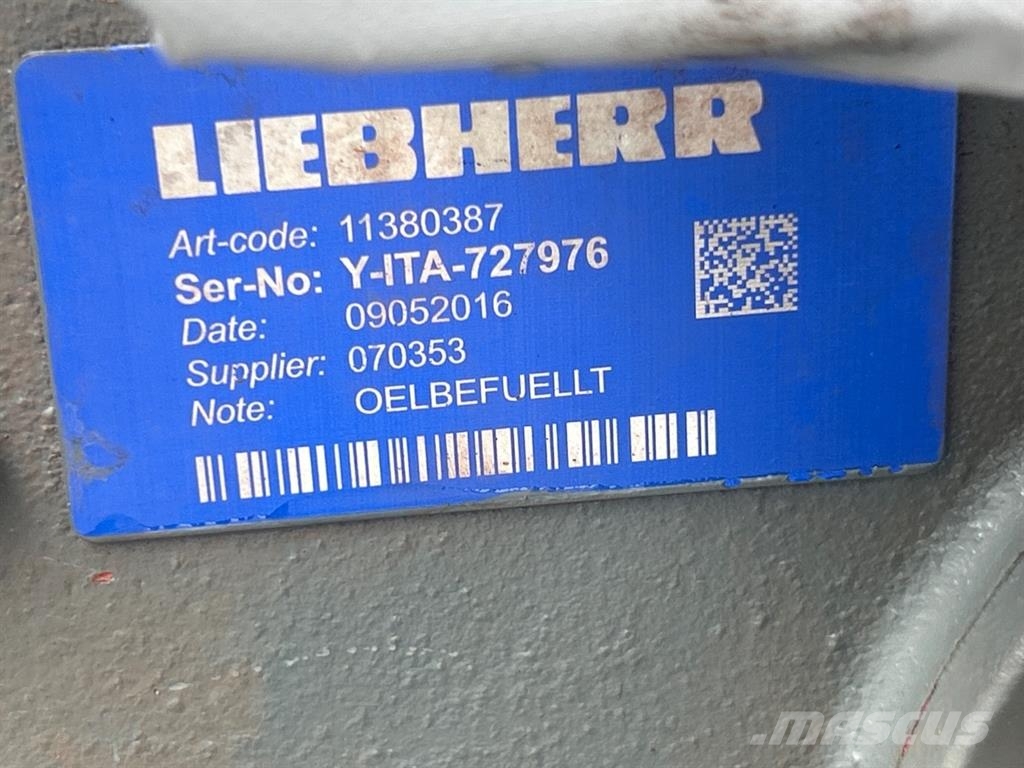 Liebherr L524-11380387/11644710-Axle/Achse/As Aksler