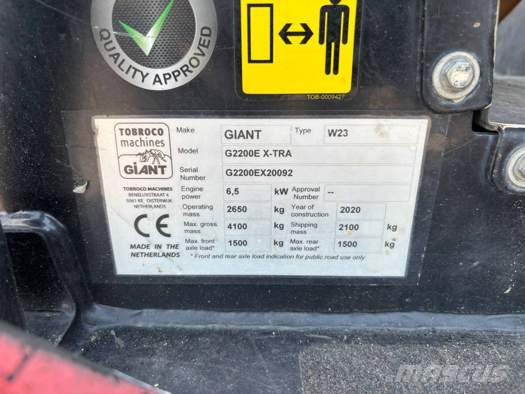 GiANT G 2200 E X-tra Hjullastare