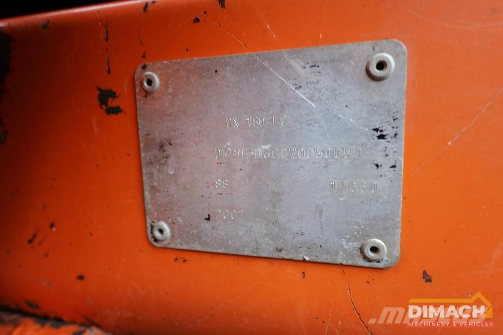 Doosan DX 180 LC Doosan 6-cylinder - mono boom - air cond Excavatoare speciale