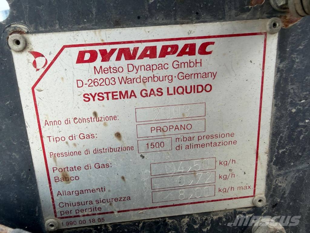 Dynapac F 121-6W Asfalttikoneet