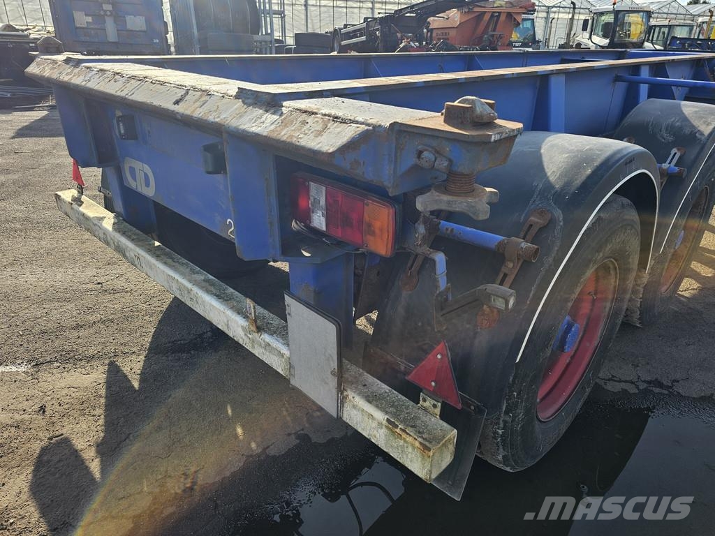 MKF Metallbau CS 20 / STEEL SUSPENSION/ BPW DRUM. Containerchassis
