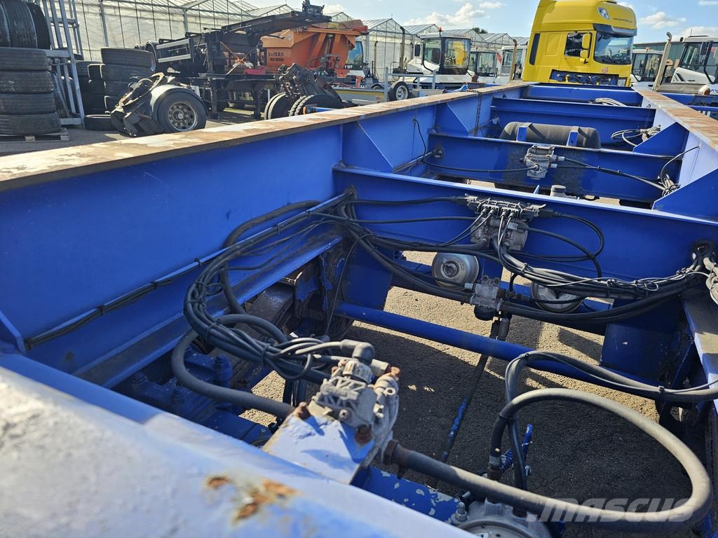 MKF Metallbau CS 20 / STEEL SUSPENSION/ BPW DRUM. Containerchassis
