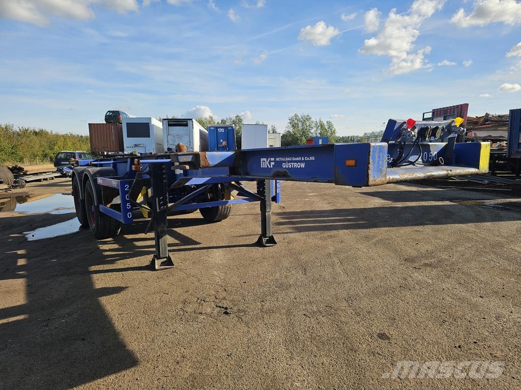 MKF Metallbau CS 20 / STEEL SUSPENSION/ BPW DRUM. Containerchassis