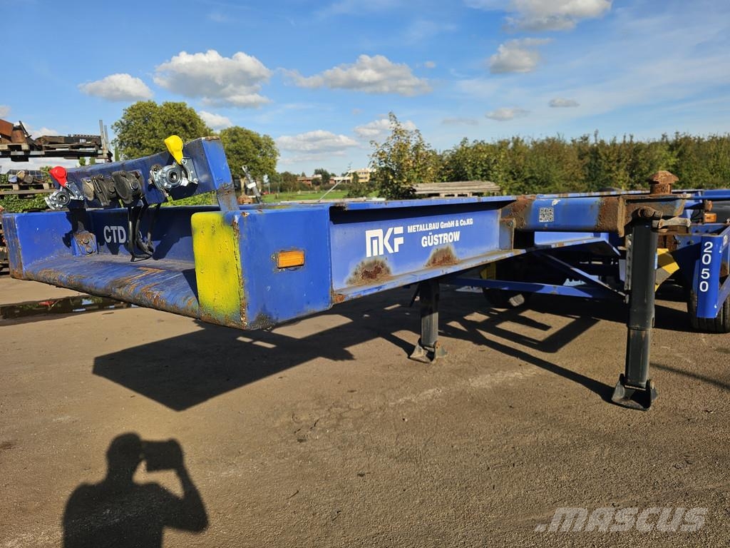 MKF Metallbau CS 20 / STEEL SUSPENSION/ BPW DRUM. Containerchassis