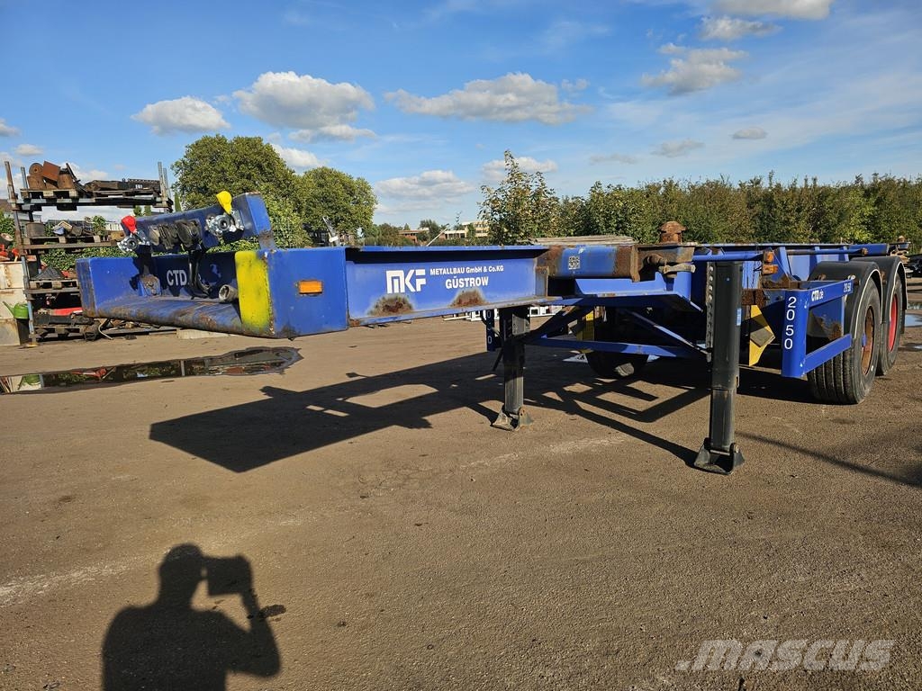 MKF Metallbau CS 20 / STEEL SUSPENSION/ BPW DRUM. Containerchassis