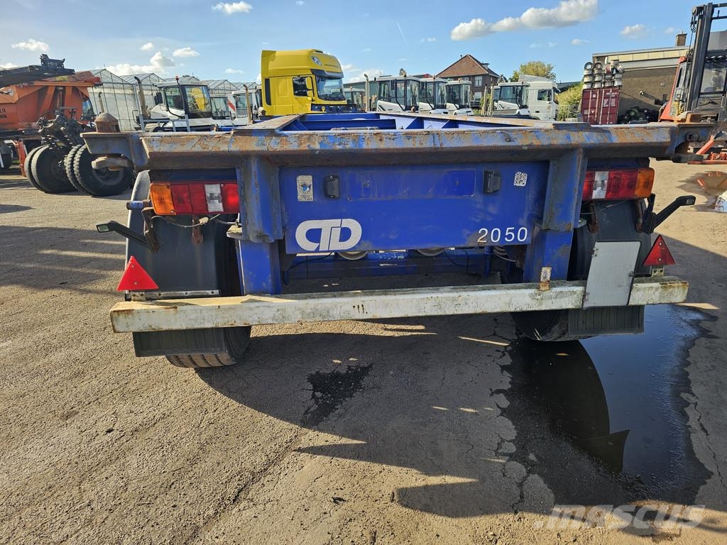 MKF Metallbau CS 20 / STEEL SUSPENSION/ BPW DRUM. Containerchassis
