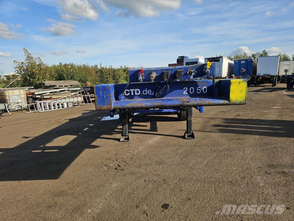 MKF Metallbau CS 20 / STEEL SUSPENSION/ BPW DRUM. Containerchassis