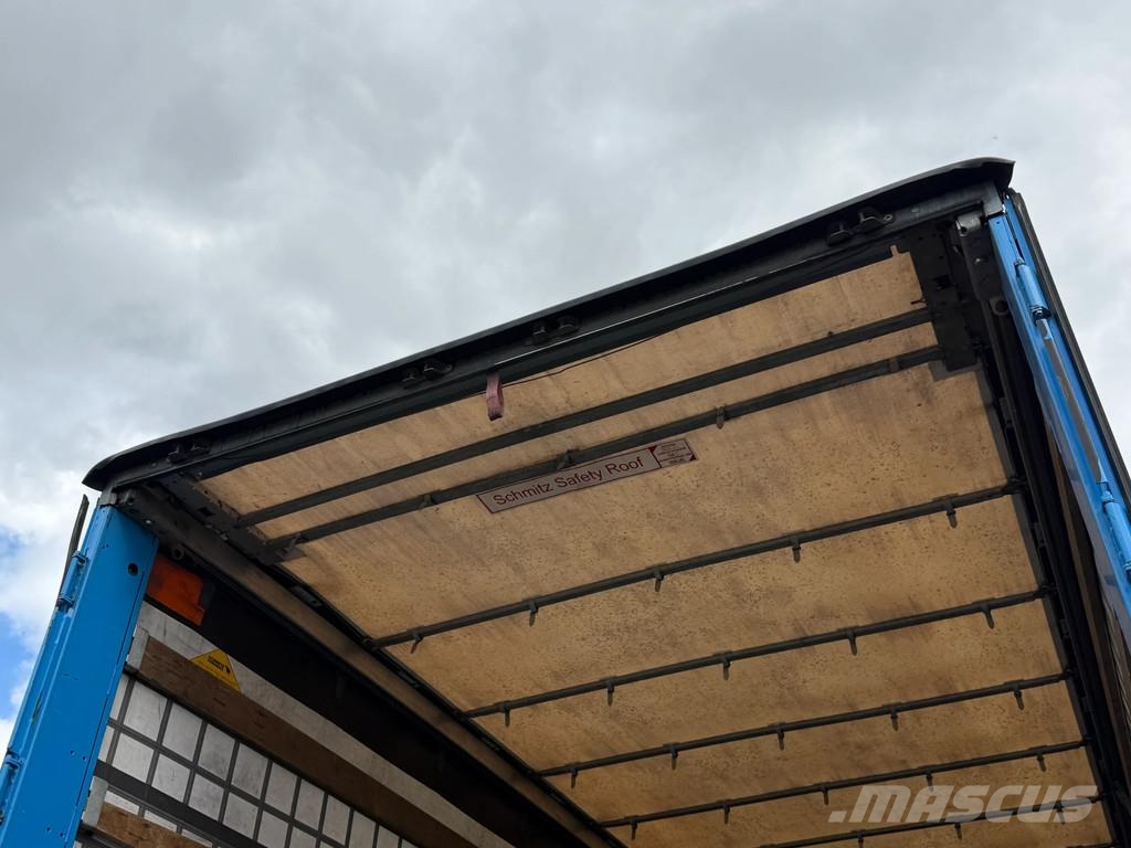 Schmitz Cargobull N/A Schuifzeil met Borden / SAF-Axle / Huckepack / Tents puspiekabes