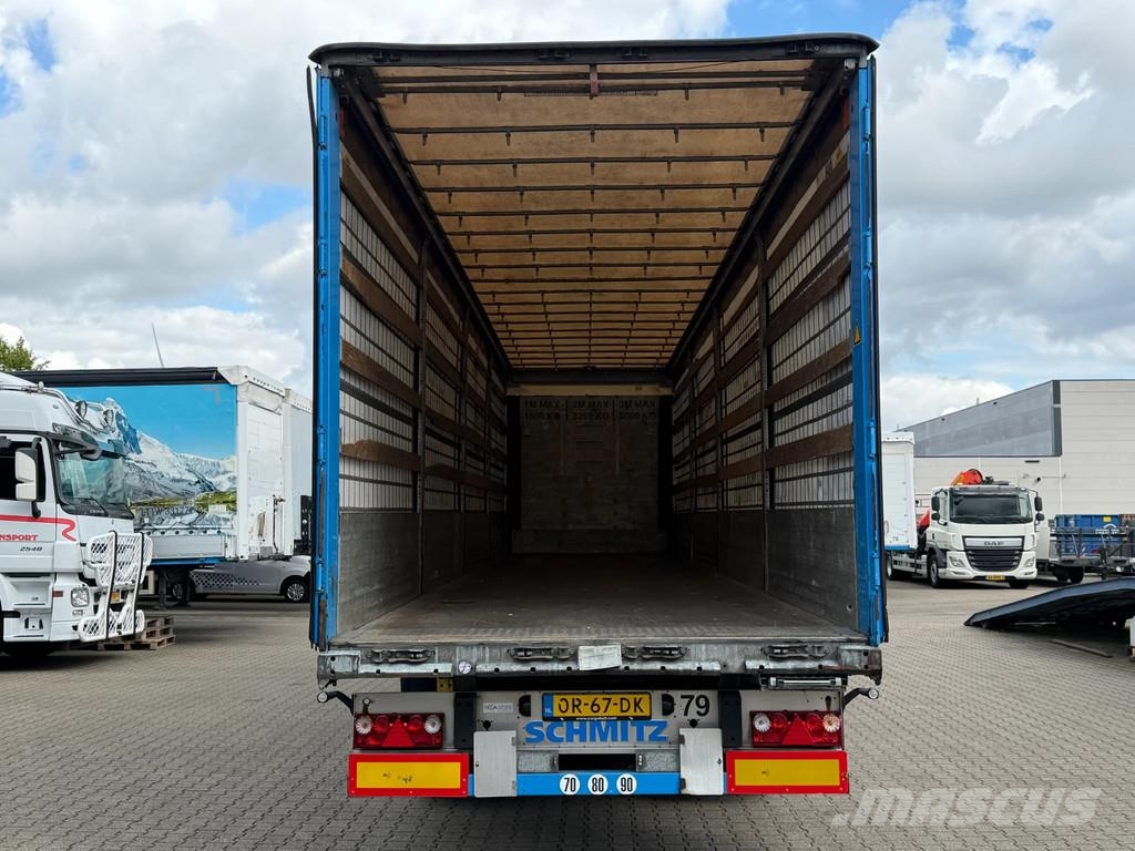 Schmitz Cargobull N/A Schuifzeil met Borden / SAF-Axle / Huckepack / Tents puspiekabes