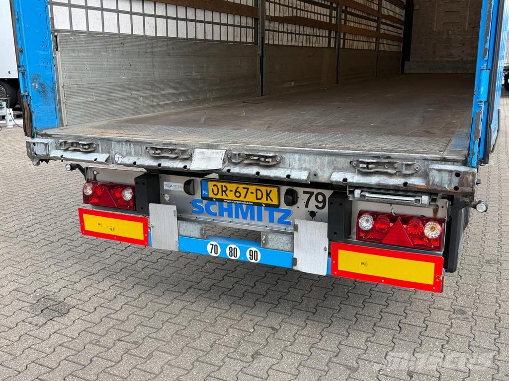 Schmitz Cargobull N/A Schuifzeil met Borden / SAF-Axle / Huckepack / Tents puspiekabes
