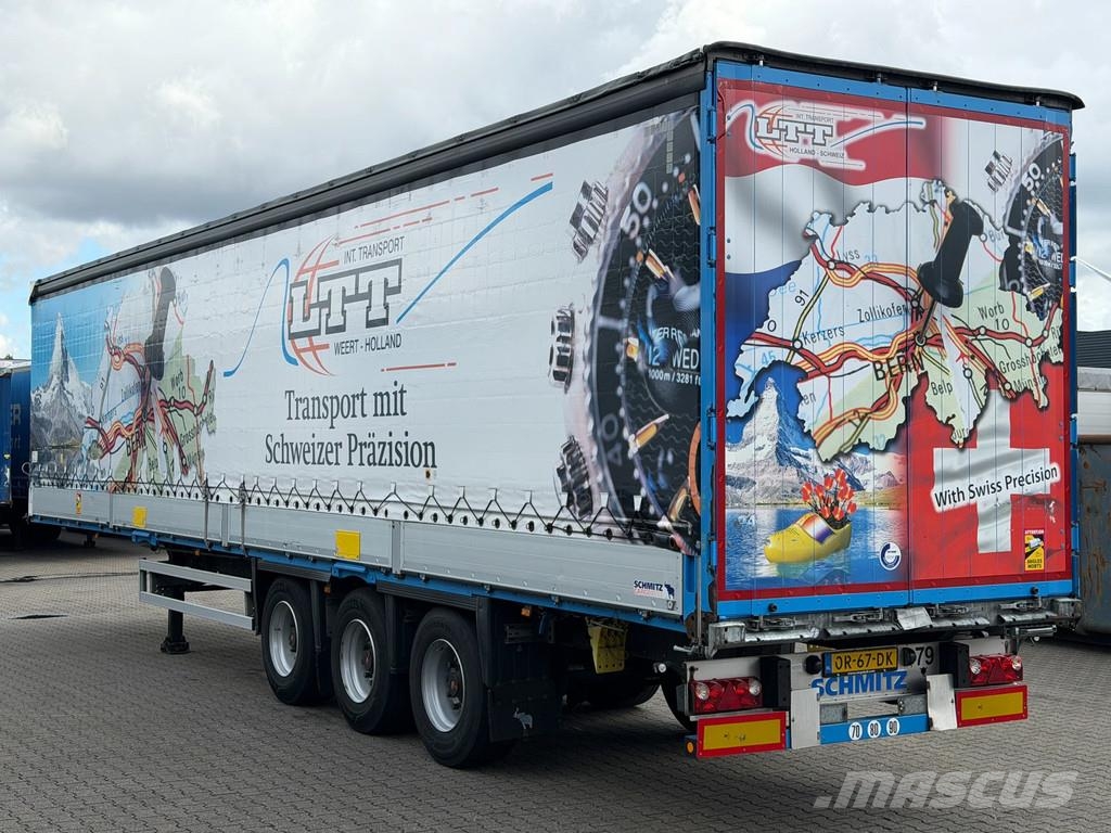 Schmitz Cargobull N/A Schuifzeil met Borden / SAF-Axle / Huckepack / Tents puspiekabes