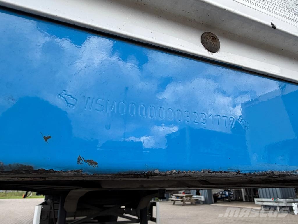Schmitz Cargobull N/A Schuifzeil met Borden / SAF-Axle / Huckepack / Tents puspiekabes
