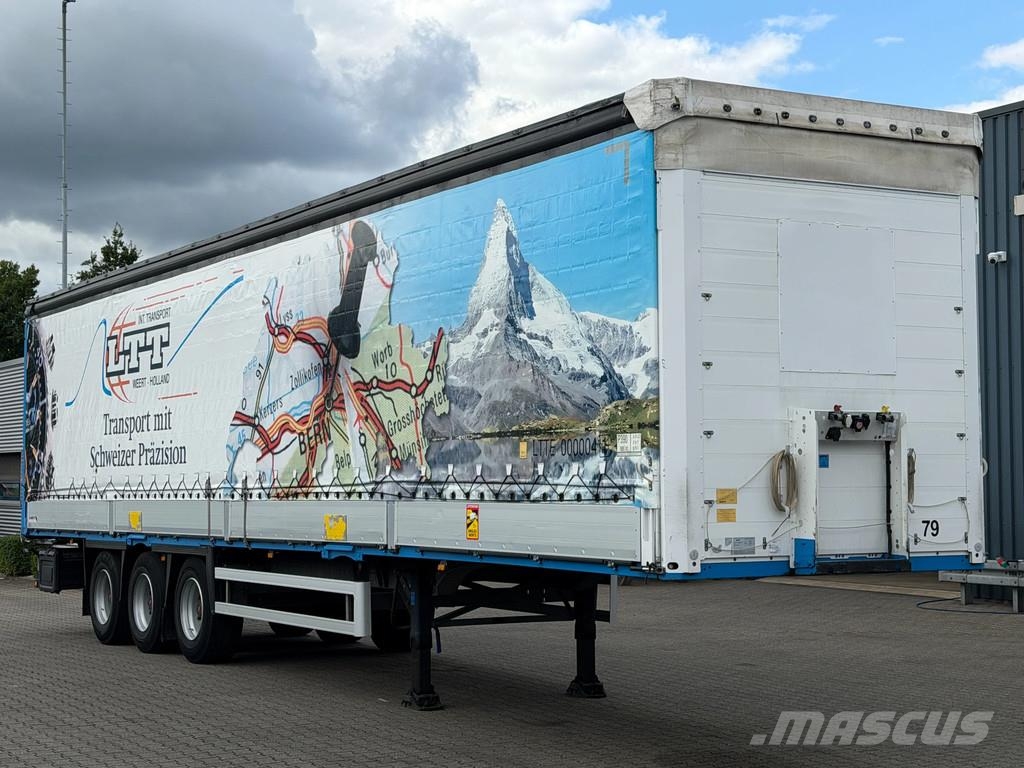 Schmitz Cargobull N/A Schuifzeil met Borden / SAF-Axle / Huckepack / Tents puspiekabes