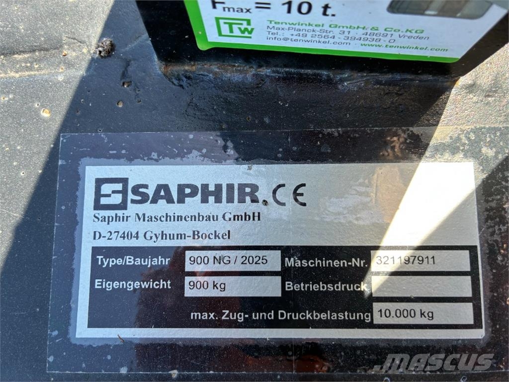 Saphir 900KG New Generation Lauksaimniecība- Citi