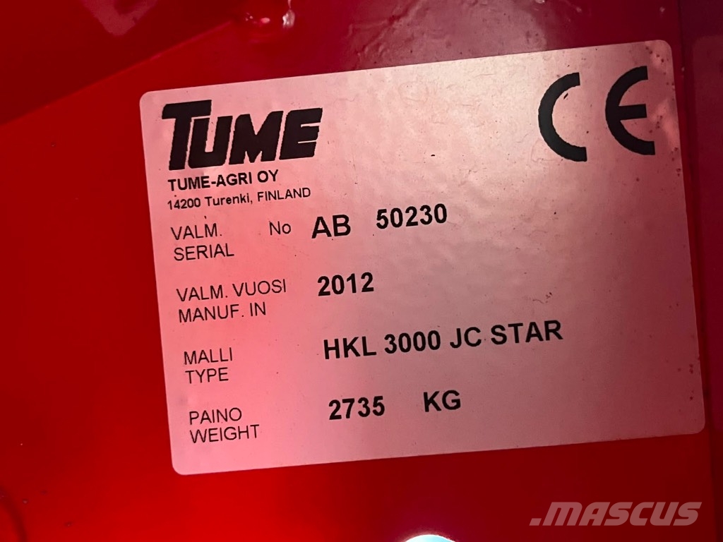 Tume JC 3000 Star XL مثاقيب مدمجة